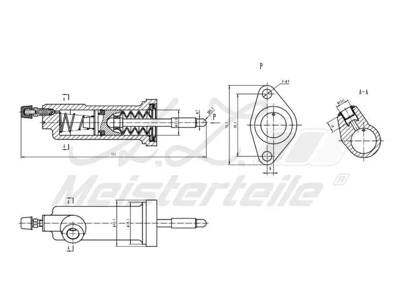 Slave Cylinder, clutch