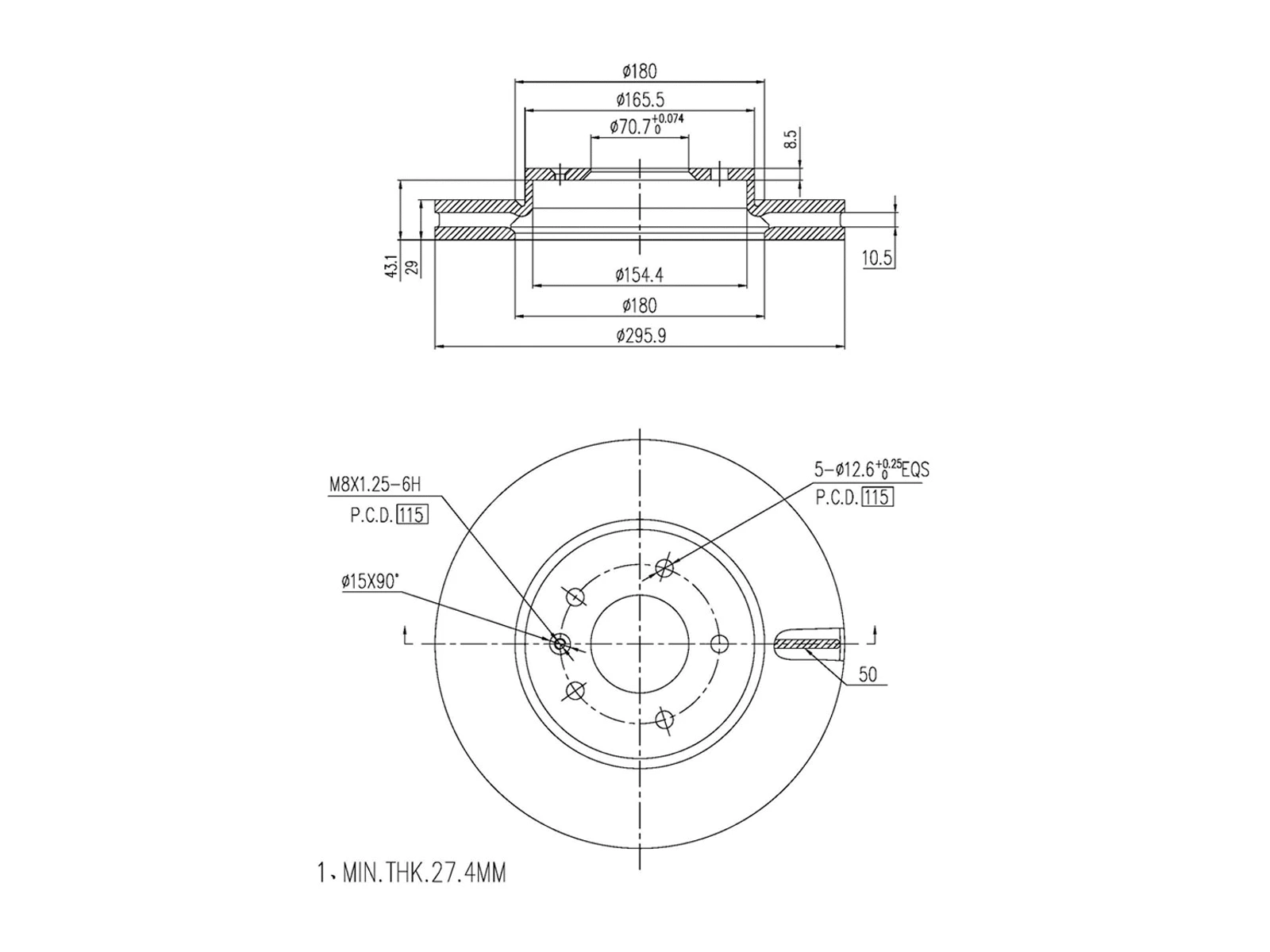 Brake Disc (AZMT-44-024-1320)