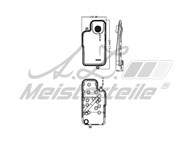Hydraulic Filter, automatic transmission