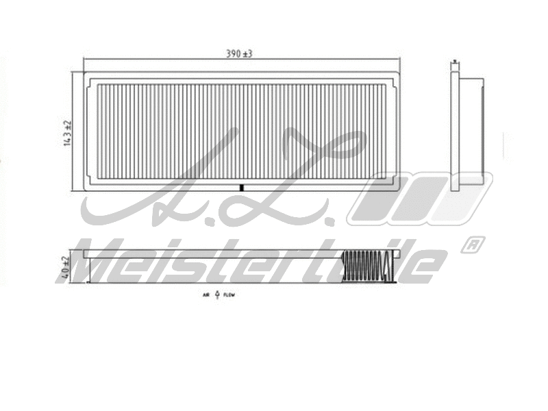 Filter, cabin air (AZMT-41-010-1497)