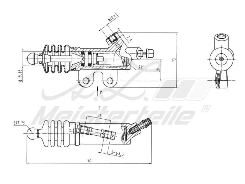 Slave Cylinder, clutch