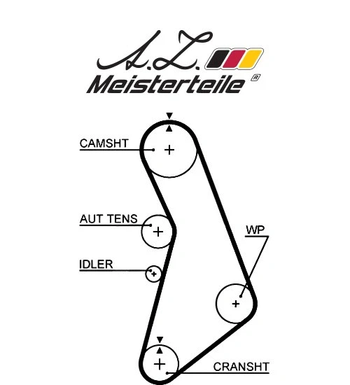 Timing Belt Kit (AZMT-30-058-2325)