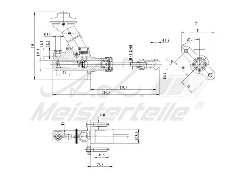 Master Cylinder, clutch