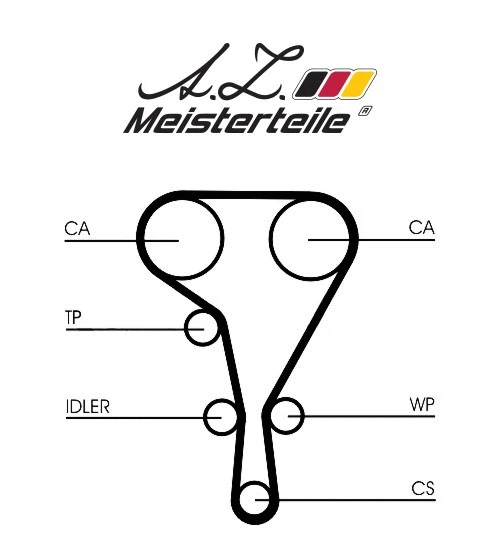 Timing Belt Kit (AZMT-30-058-2303)