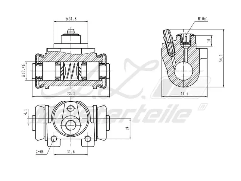 Wheel Brake Cylinder