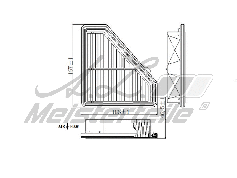 Air Filter (AZMT-41-030-1966)