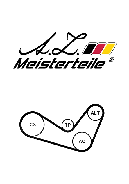 V-Ribbed Belt Set (AZMT-20-030-1061)