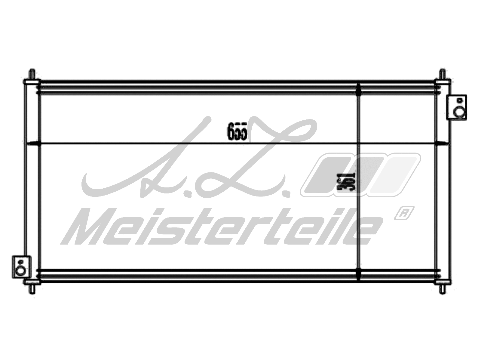 Condenser, air conditioning (AZMT-45-030-1018)