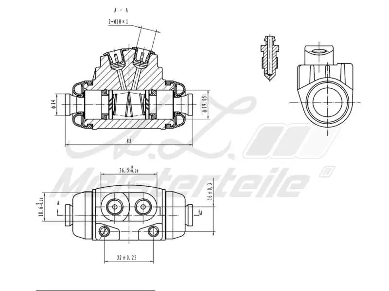 Wheel Brake Cylinder