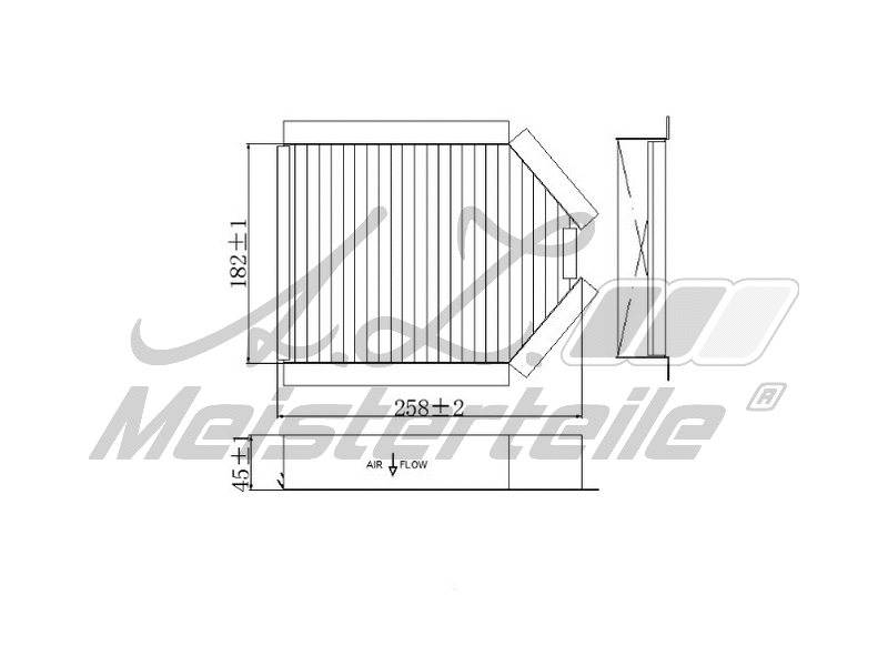 Filter, cabin air (AZMT-41-010-1795)