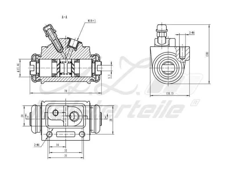 Wheel Brake Cylinder