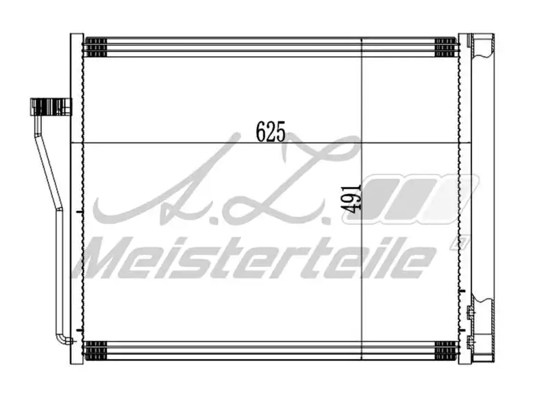 Condenser, air conditioning (AZMT-45-030-1512)