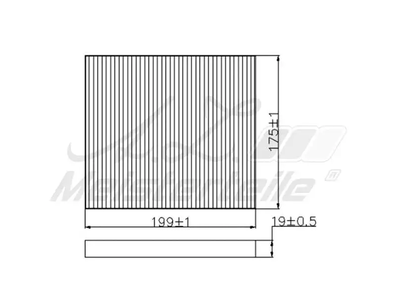 Filter, cabin air (AZMT-41-010-1466)