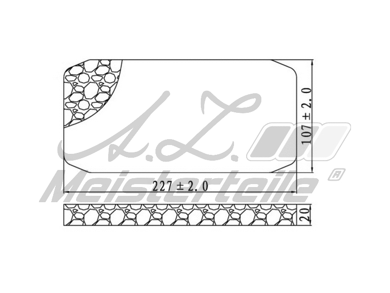 Filter, cabin air (AZMT-41-010-1490)