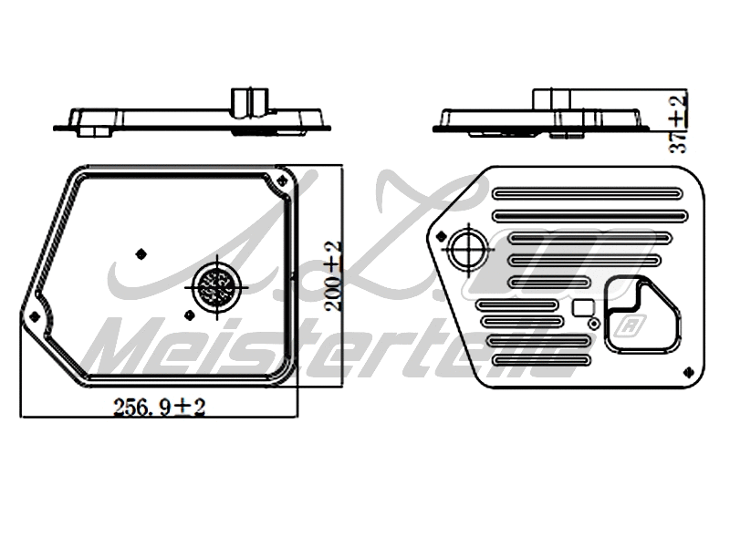 Hydraulic Filter, automatic transmission