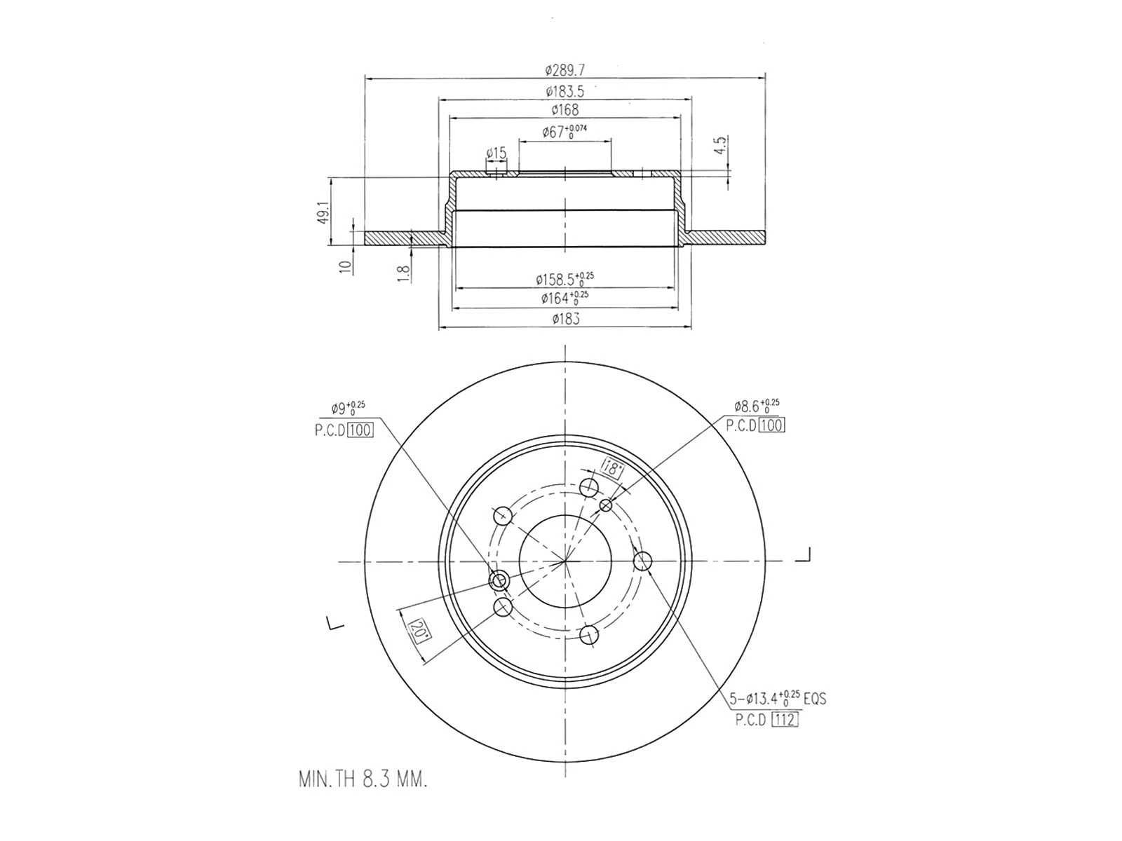 Brake Disc (AZMT-44-024-1532)