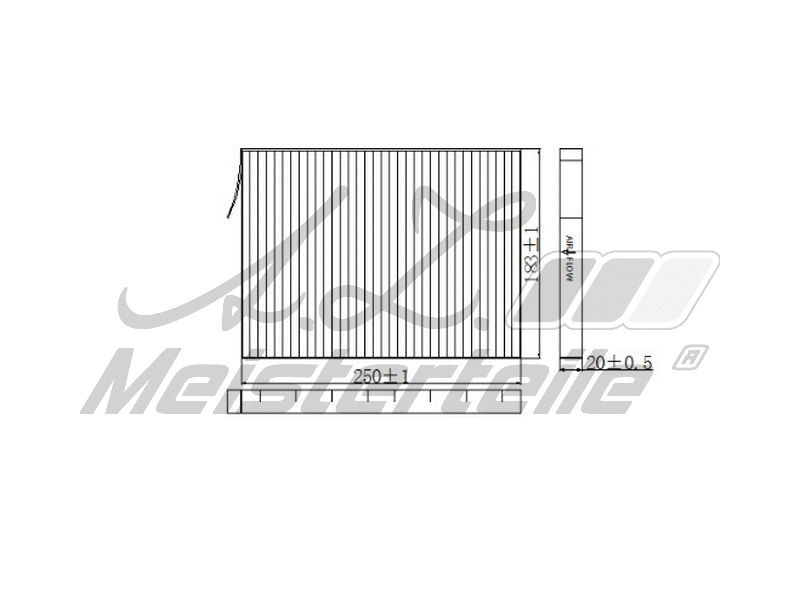 Filter, cabin air (AZMT-41-010-1773)