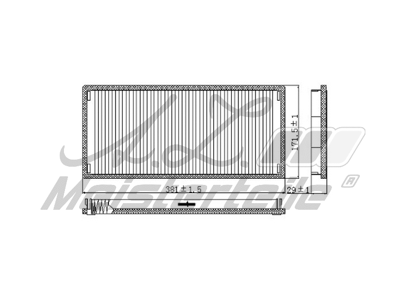 Filter, cabin air (AZMT-41-010-1746)