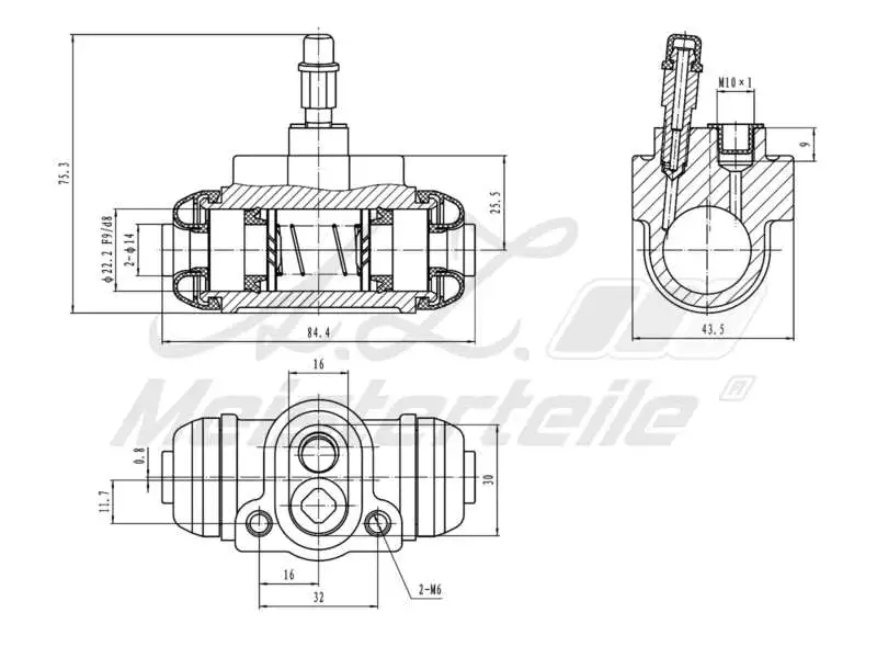 Wheel Brake Cylinder