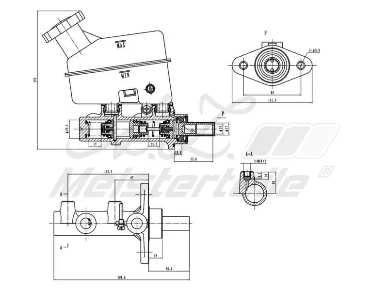 Brake Master Cylinder (AZMT-44-110-1132)