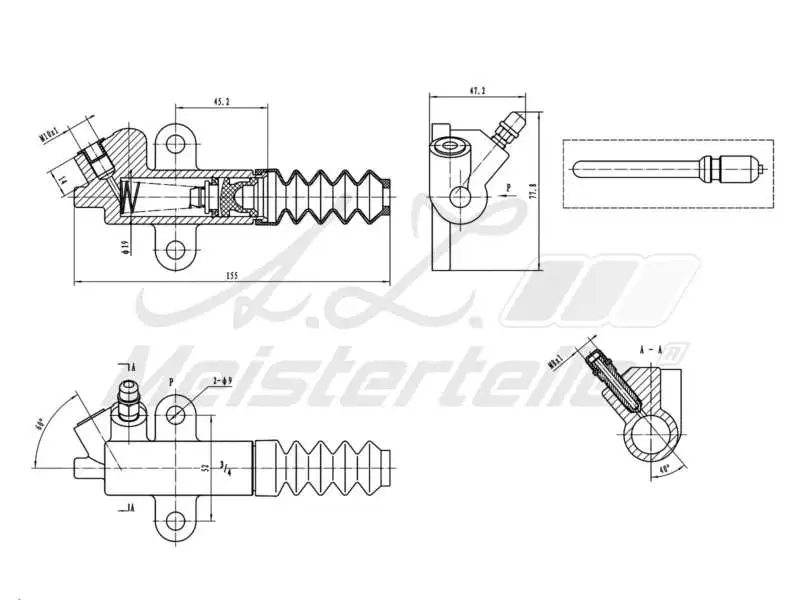 Slave Cylinder, clutch