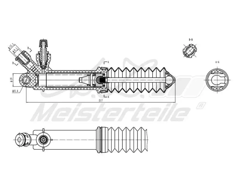 Slave Cylinder, clutch