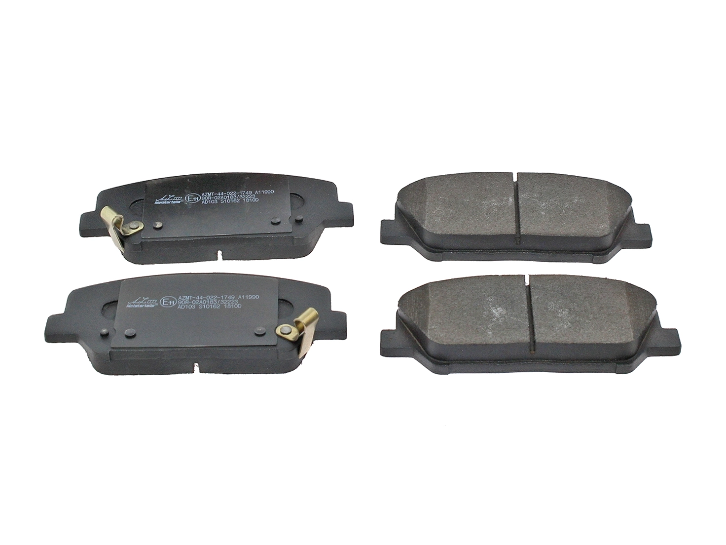 Brake Pad Set, disc brake (AZMT-44-022-1749)