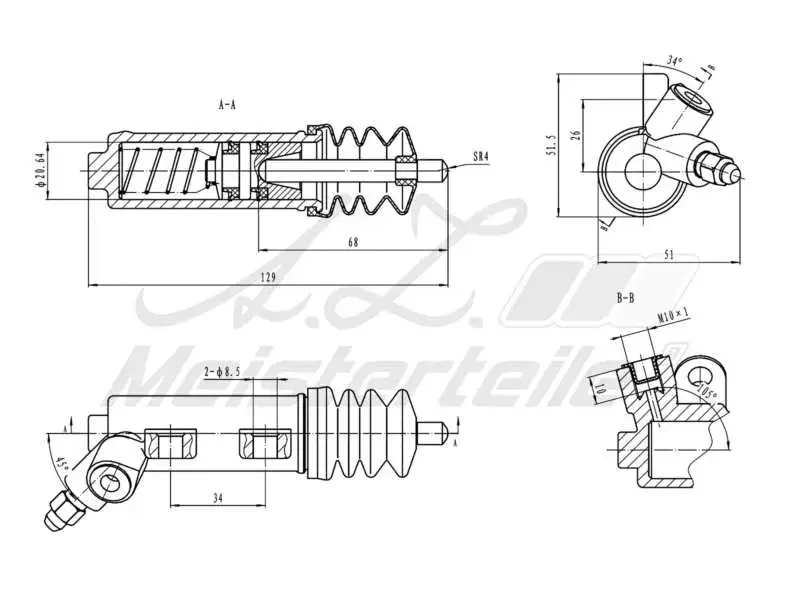 Slave Cylinder, clutch