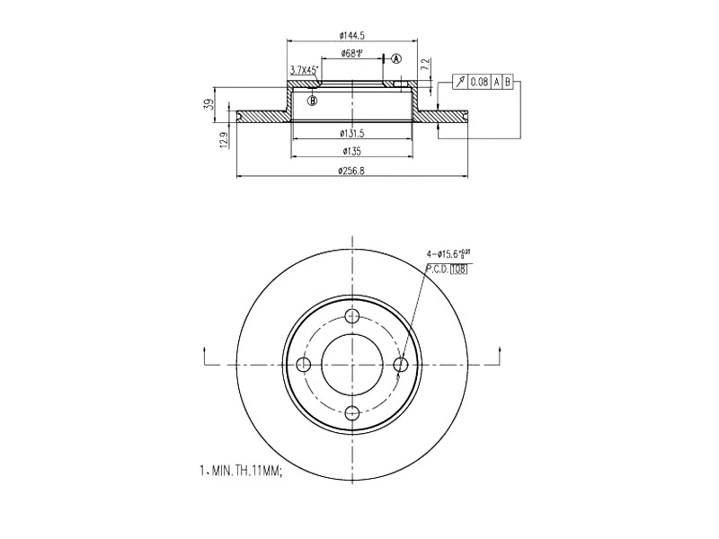 Brake Disc (AZMT-44-024-1003)