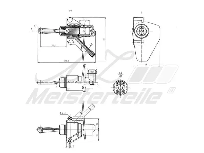 Master Cylinder, clutch