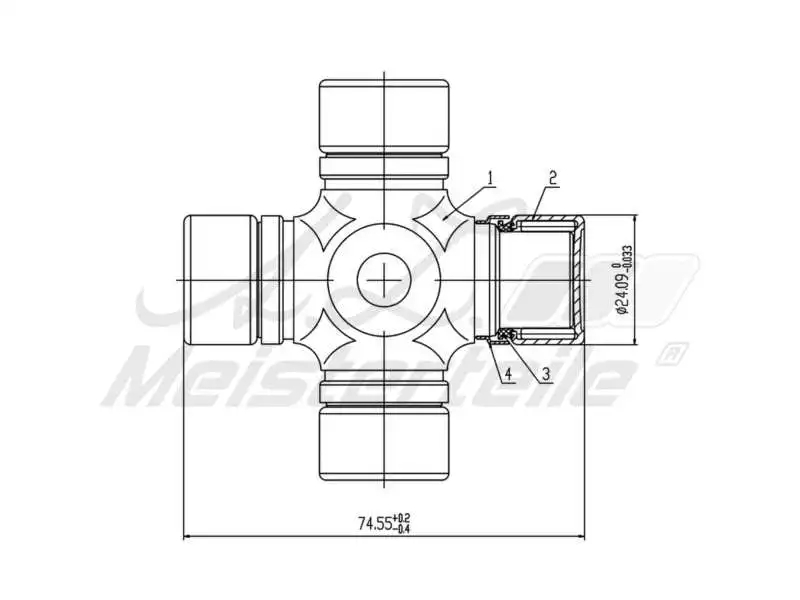 Joint, propshaft