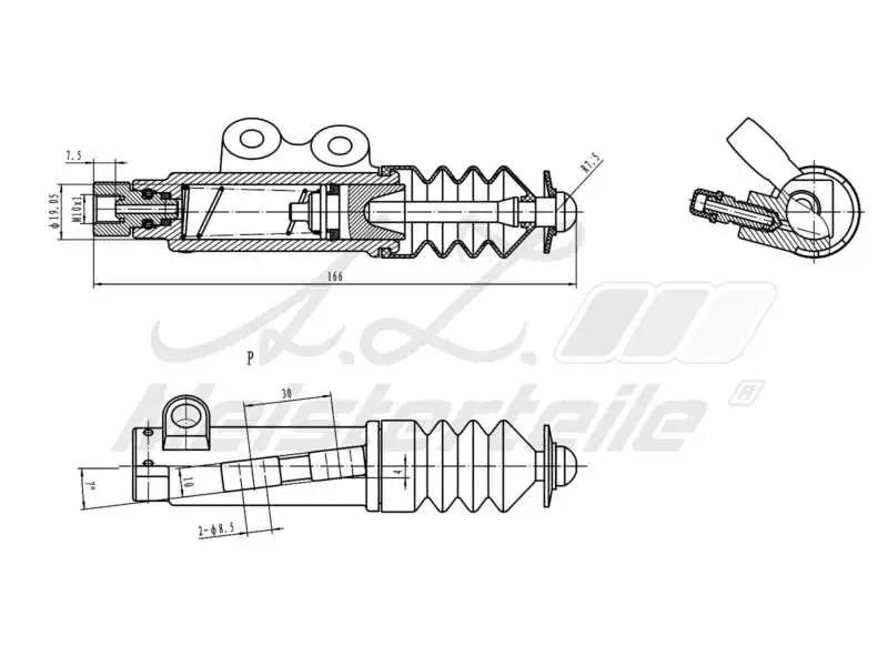 Slave Cylinder, clutch