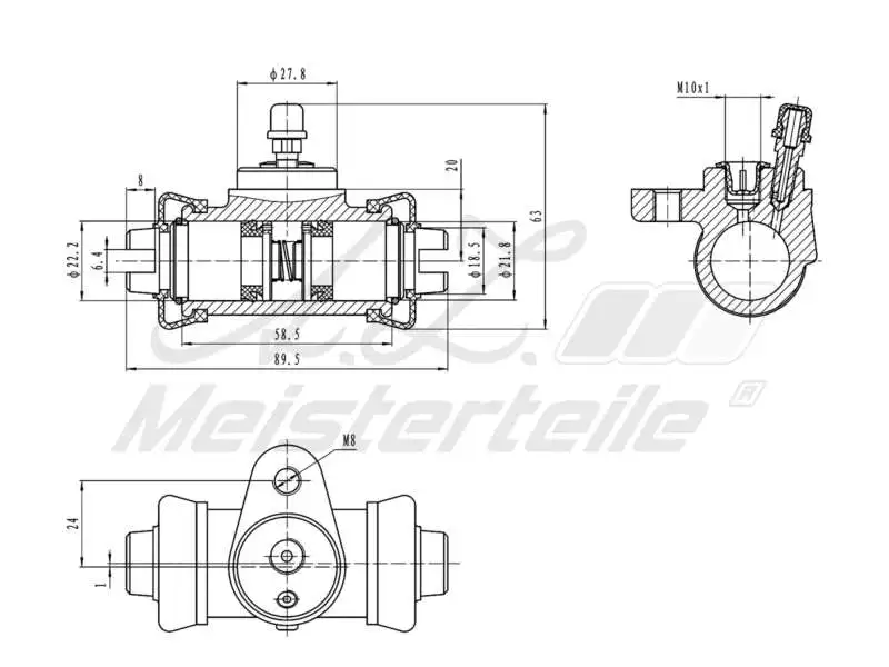 Wheel Brake Cylinder