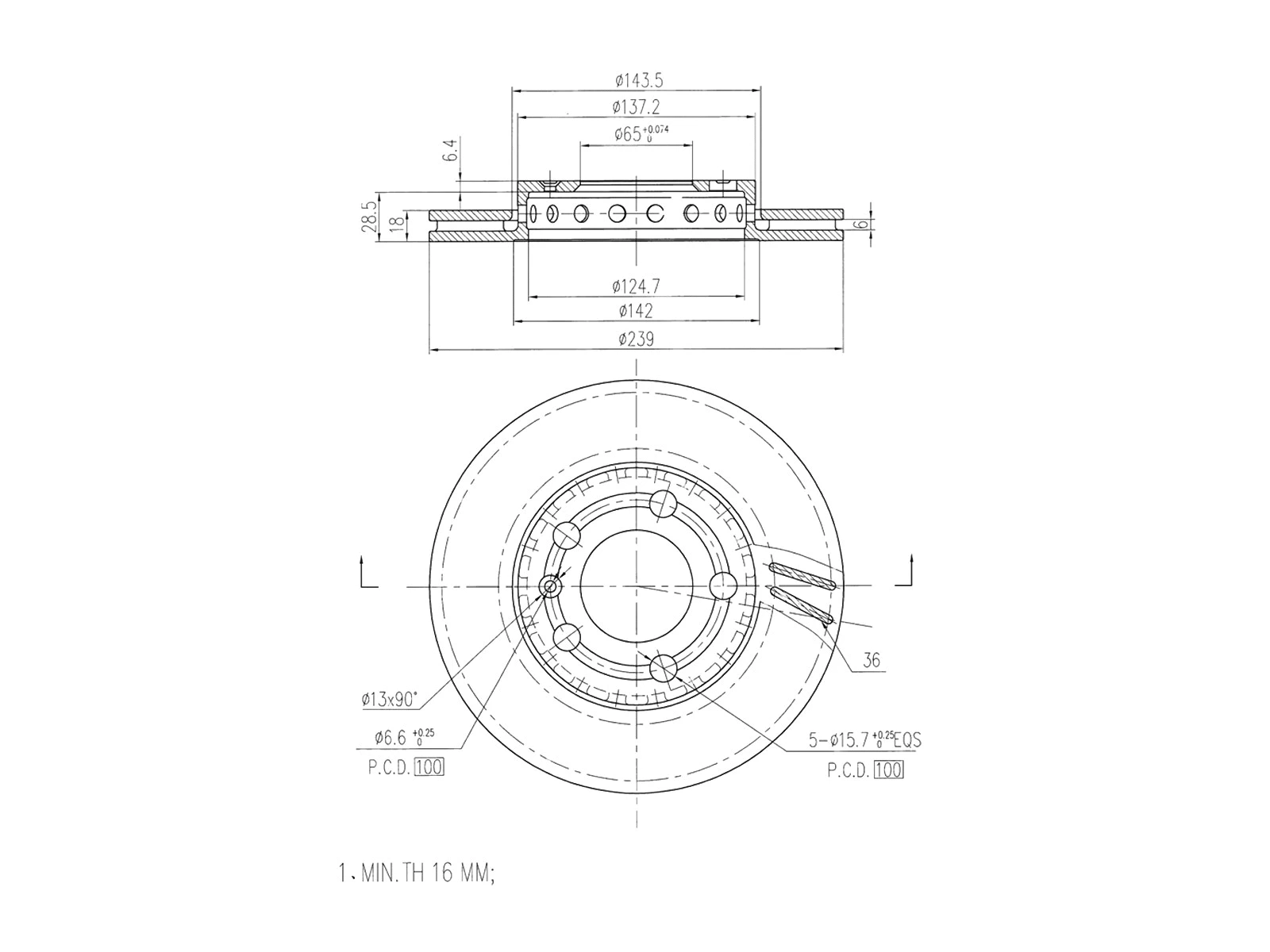 Brake Disc (AZMT-44-024-1097)