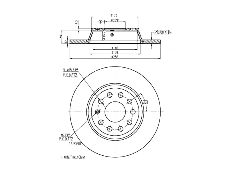 Brake Disc (AZMT-44-024-1188)