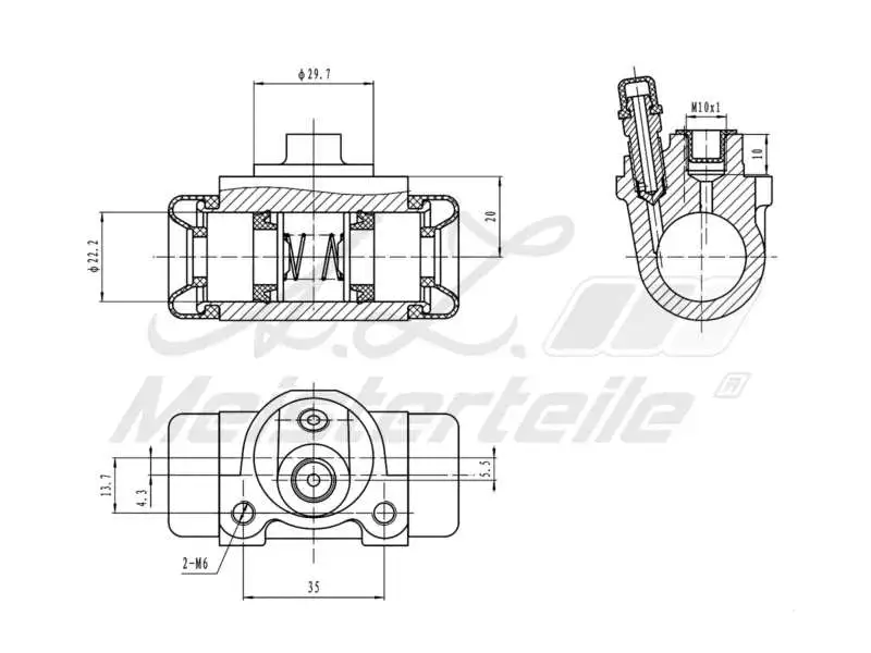 Wheel Brake Cylinder