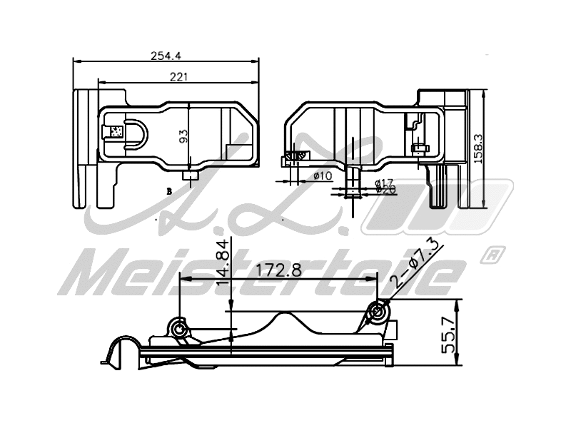 Hydraulic Filter, automatic transmission (AZMT-41-050-1134)