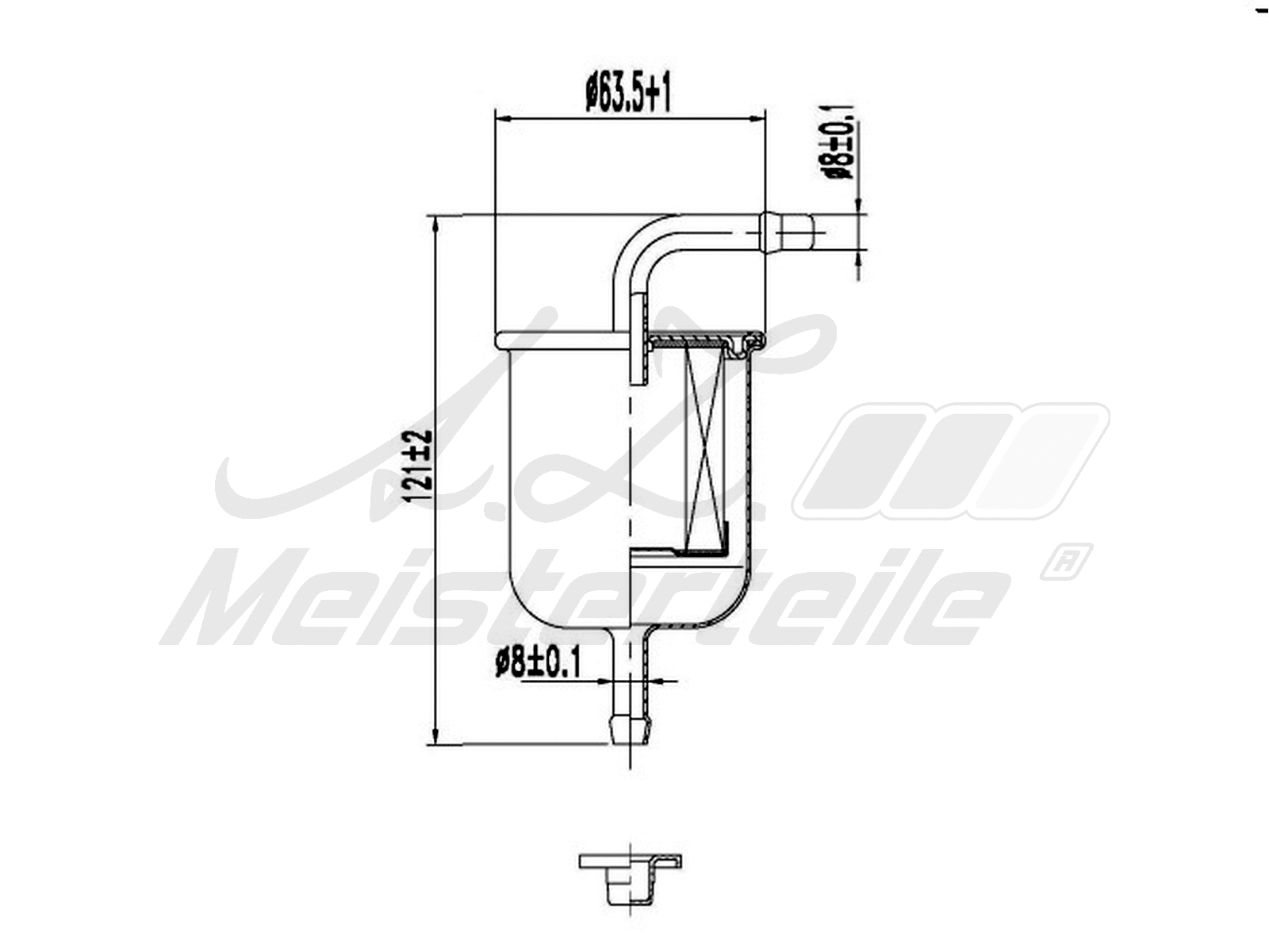 Fuel Filter (AZMT-41-020-1400)