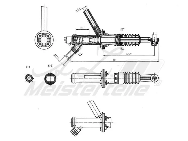 Master Cylinder, clutch