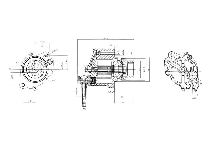 Vacuum Pump, braking system (AZMT-44-130-1052)