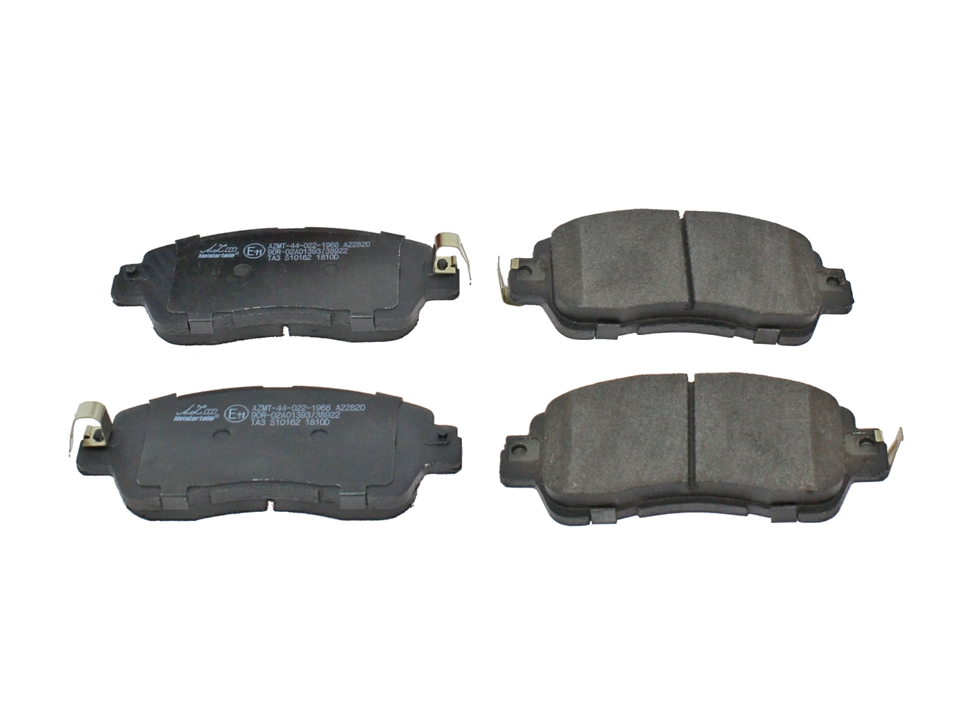 Brake Pad Set, disc brake (AZMT-44-022-1968)