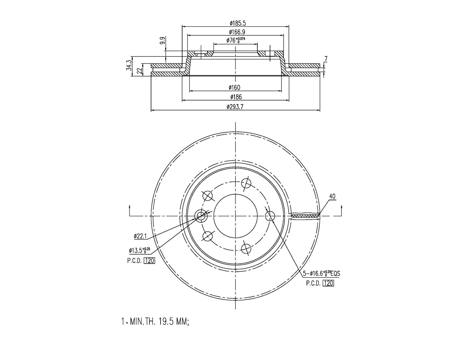 Brake Disc (AZMT-44-024-1175)
