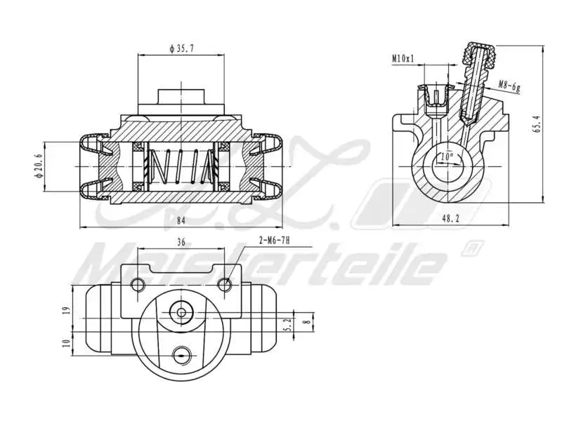 Wheel Brake Cylinder