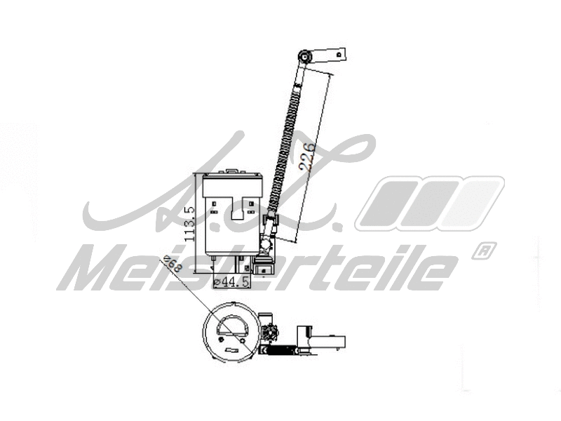 Fuel Filter (AZMT-41-020-1465)