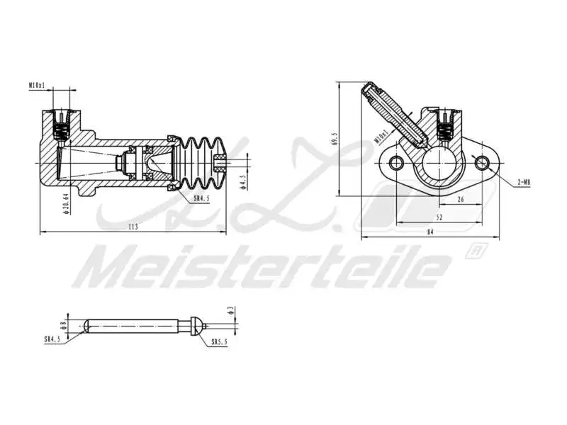 Slave Cylinder, clutch