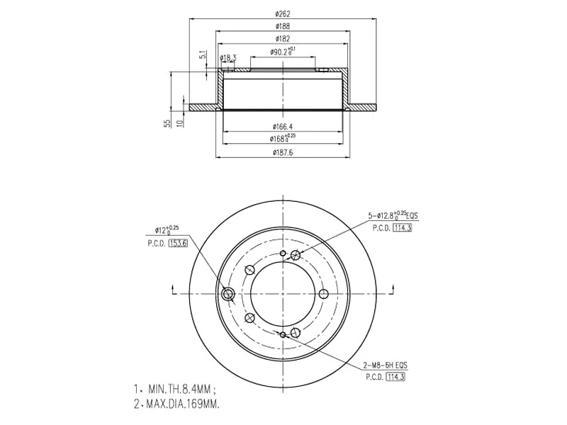 Brake Disc (AZMT-44-024-1173)
