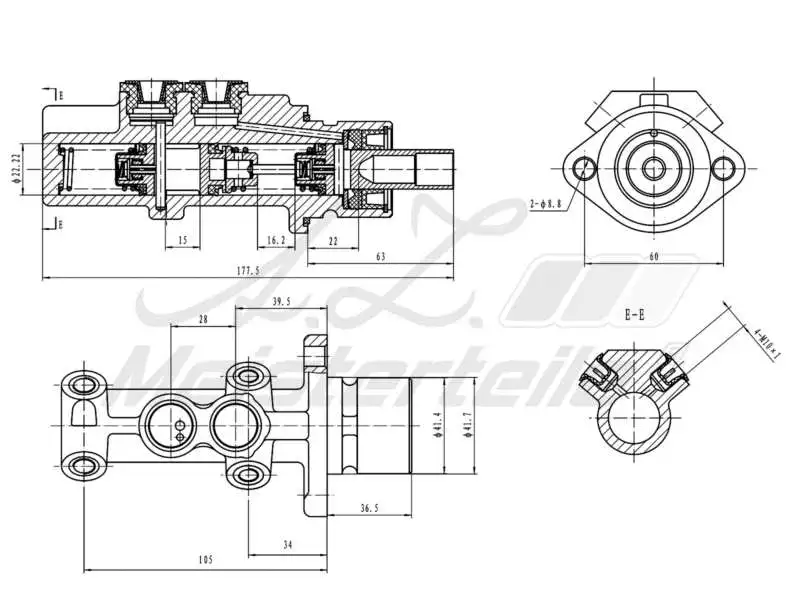 Brake Master Cylinder (AZMT-44-110-1110)