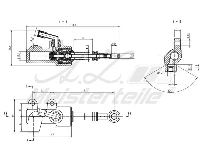 Master Cylinder, clutch