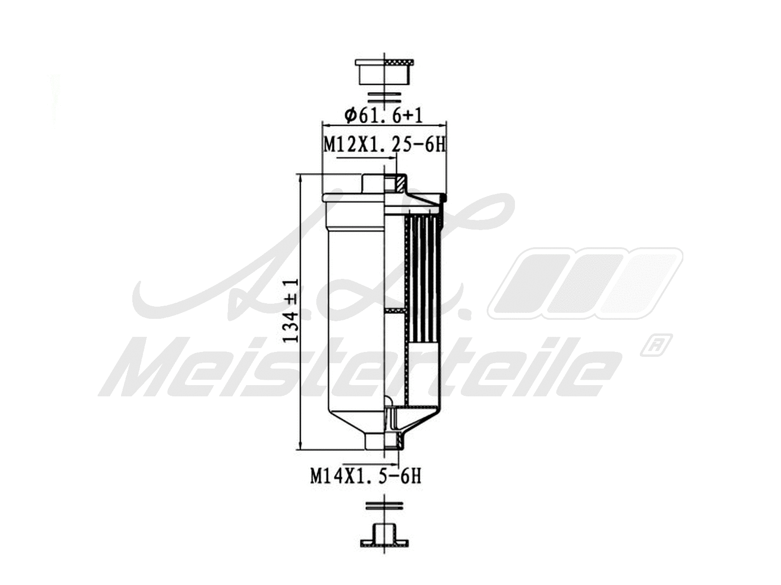Fuel Filter (AZMT-41-020-1411)