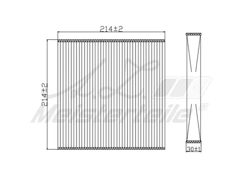 Filter, cabin air (AZMT-41-010-1446)